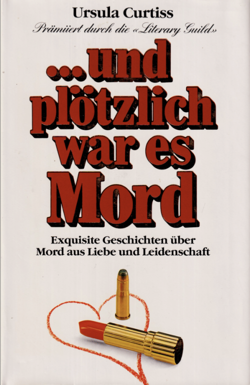 und plötzlich war es Mord. 