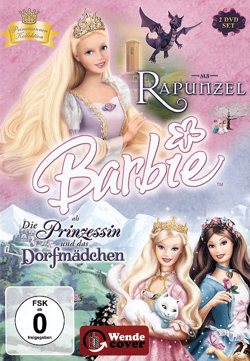 Barbie als Rapunzel und als Die Prinzessin und das Dorfmädchen [DVD]