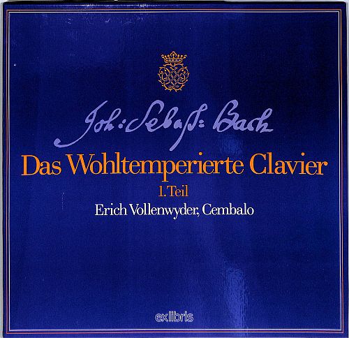 Johann Sebastian Bach - Das Wohltemperierte Clavier 1. Teil [Vinyl]