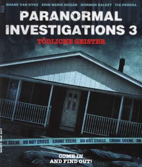 Paranormal Investigations 3 - Tödliche Geister [Blu-ray]