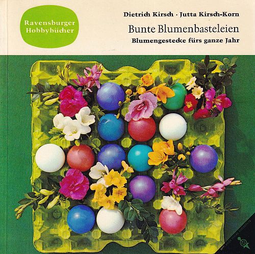 Bunte Blumenbasteleien