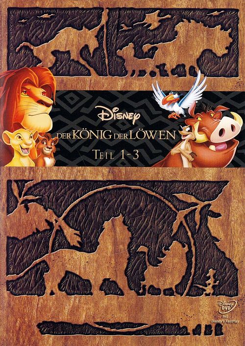 Der König der Löwen Teil 1 - 3 [DVD]