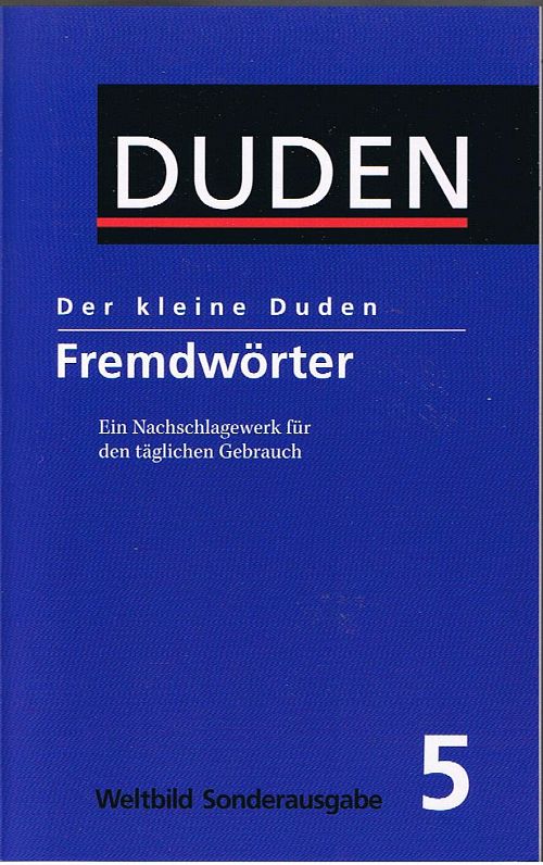 Der kleine Duden - Fremdwörter