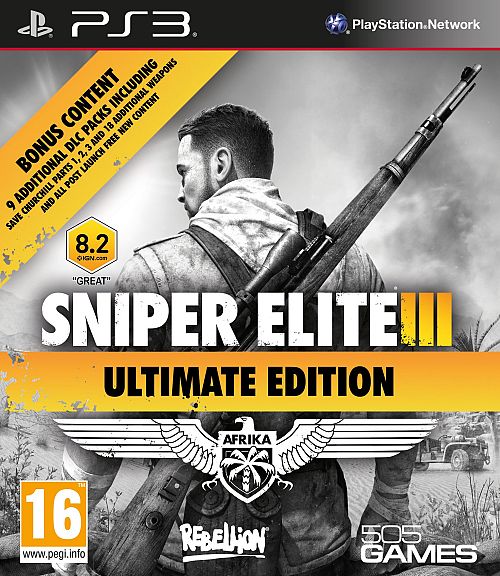PS3 Sniper Elite 3 [Sony PlayStation 3]