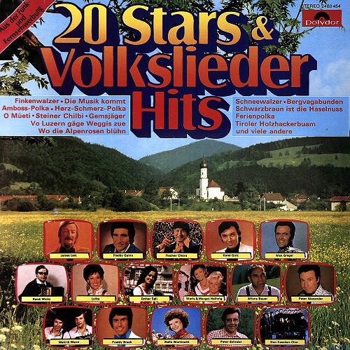 20 Stars & Volkslieder Hits [Vinyl]