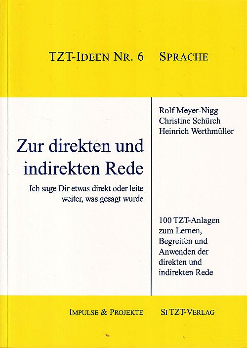 Zur direkten und indirekten Rede