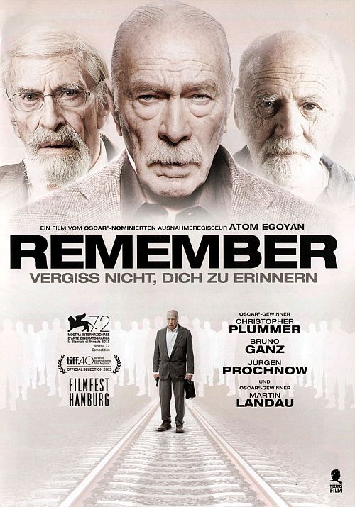 Remember - Vergiss nicht, dich zu erinnern [DVD]
