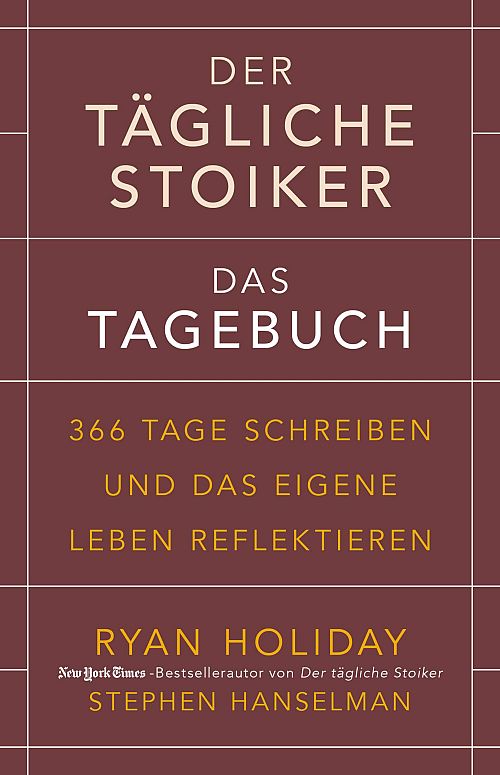 Der tägliche Stoiker – Das Tagebuch