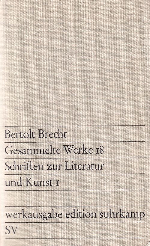 Gesammelte Werke 18