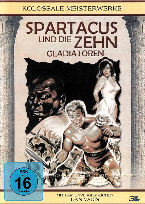 Spartacus und die zehn Gladiatoren [DVD]