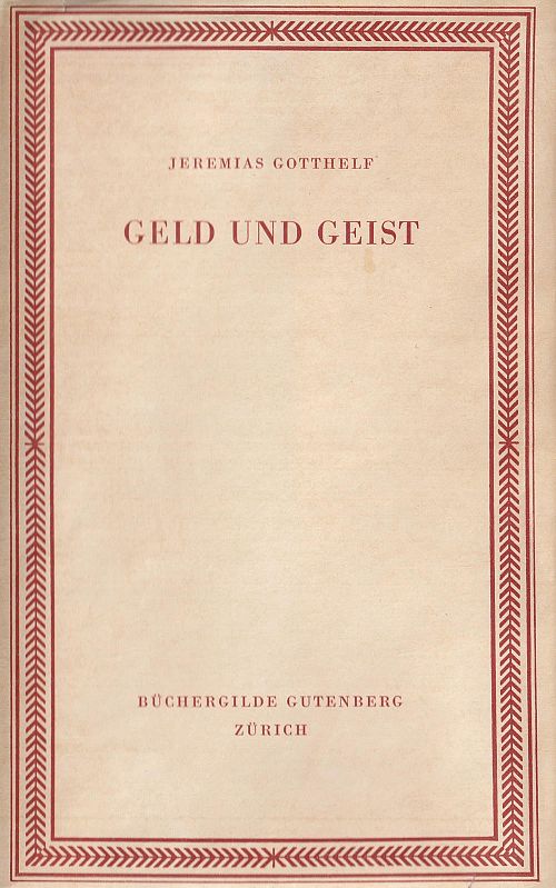 Geld und Geist