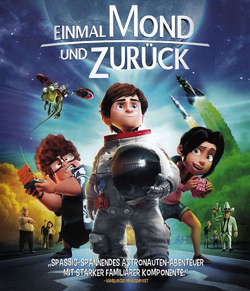 Einmal Mond und zurück [Blu-ray]