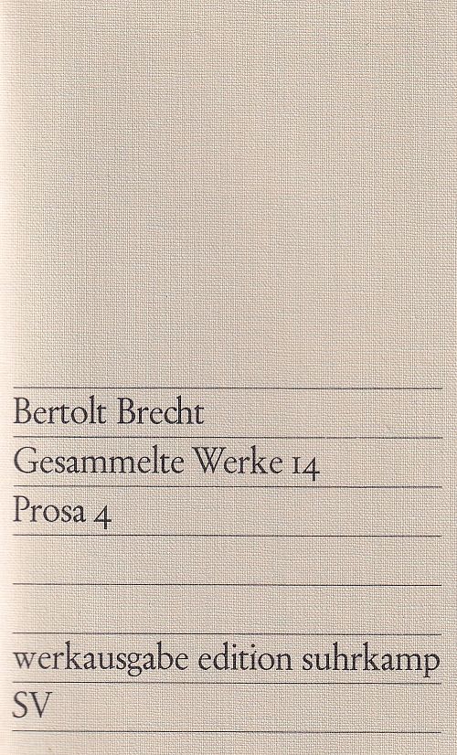 Gesammelte Werke 14