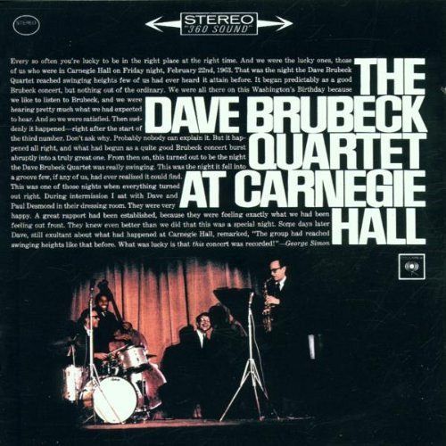 The Dave Brubeck Quartet At Carnegie Hall [CD]