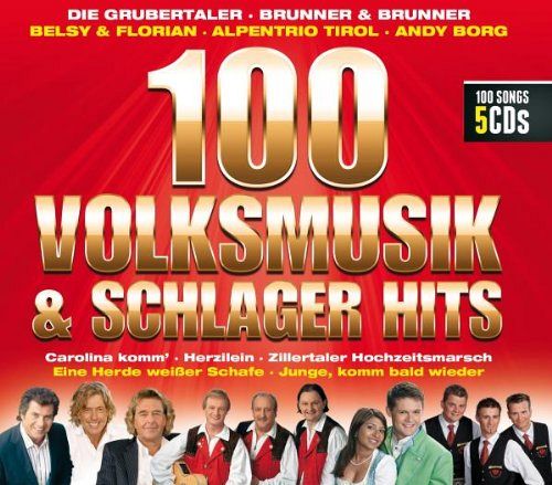 100 Volksmusik & Schlager Hits [CD]