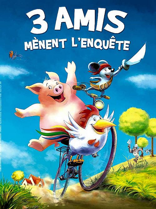 3 amis mènent l'enquête [DVD]