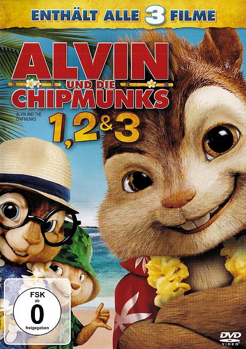 Alvin und die Chipmunks 1, 2 & 3 [DVD]