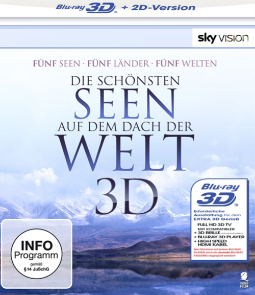 Die schönsten Seen auf dem Dach der Welt  [Blu-ray 3D]