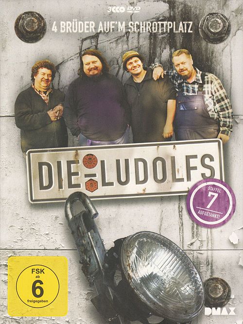 Die Ludolfs - 4 Brüder auf'm Schrottplatz - Staffel 7 [DVD]