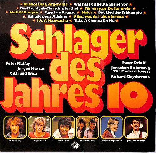 Schlager des Jahres 10 [Vinyl]