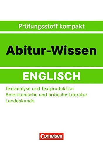 Abitur-Wissen Englisch