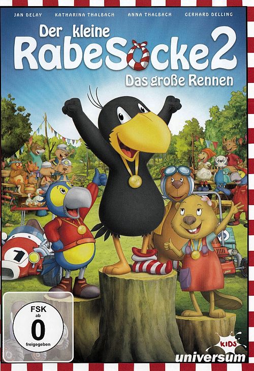 Der kleine Rabe Socke 2 - Das grosse Rennen [DVD]