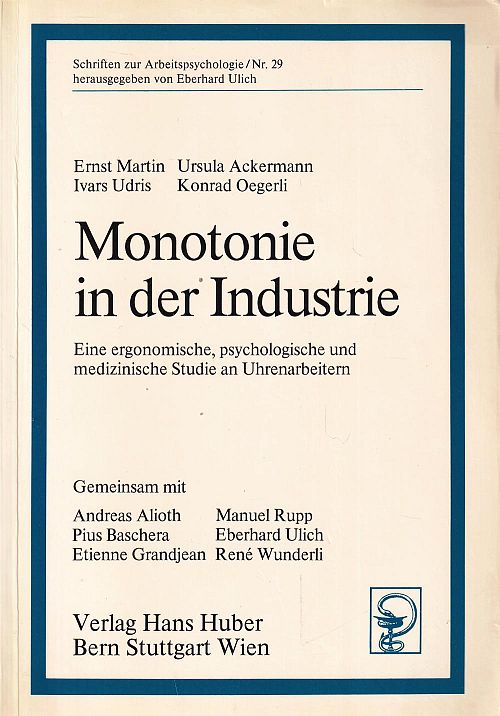 Monotonie in der Industrie