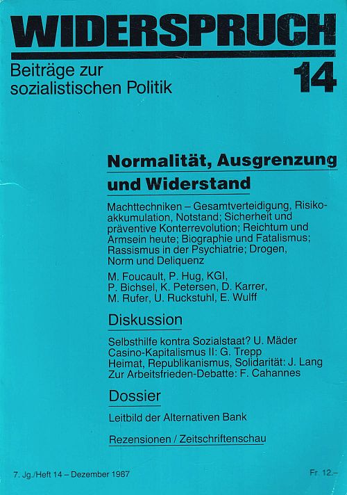Widerspruch Nr. 14