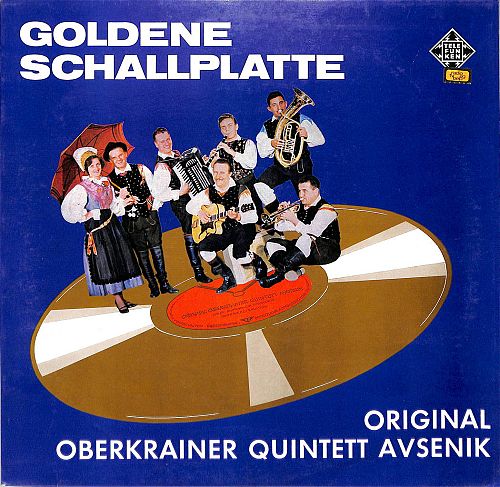 Goldene Schallplatte für fas Oberkrainer Quintett Avensik [Vinyl]