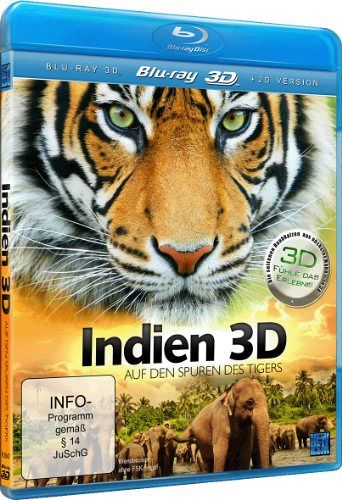 Indien - Auf den Spuren des Tigers [Blu-ray 3D]