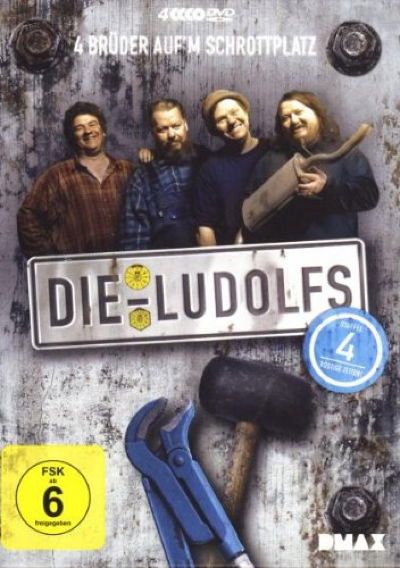 Die Ludolfs - 4 Brüder auf'm Schrottplatz - Staffel 4 [DVD]