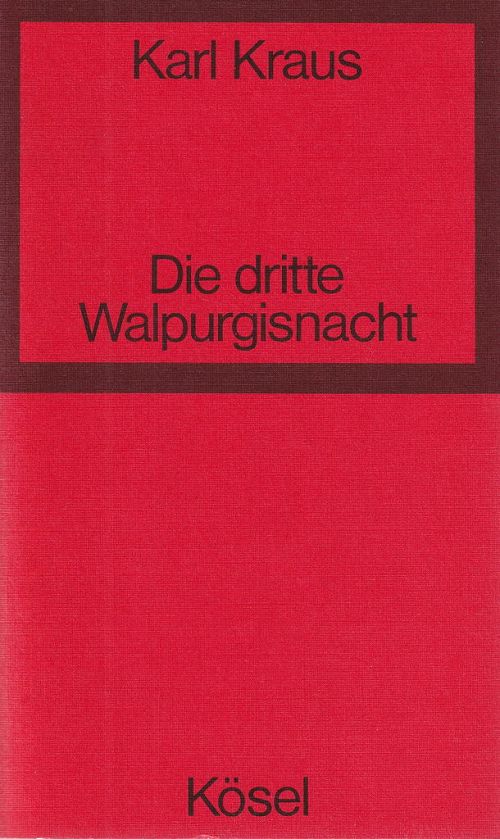 Die dritte Walpurgisnacht