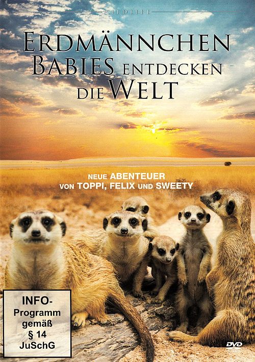 Erdmännchen Babies entdecken die Welt [DVD]