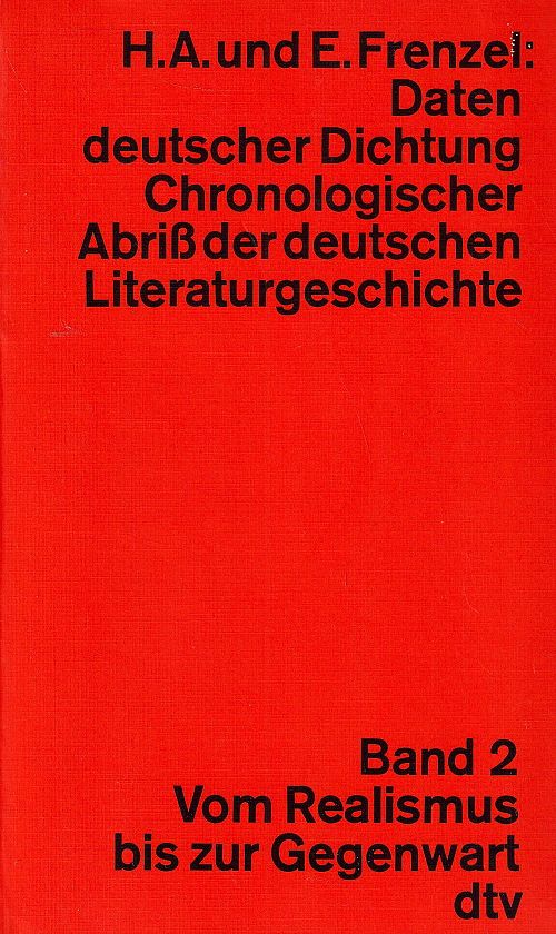 Daten deutscher Dichtung - Band II