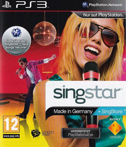 SingStar - Made in Germany [Sony PlayStation 3]