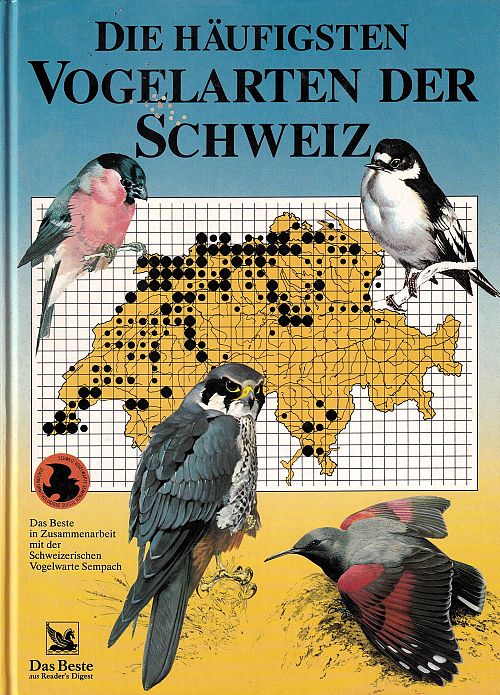 Die häufigsten Vogelarten der Schweiz