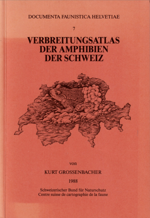 Verbreitungsatlas der Amphibien der Schweiz