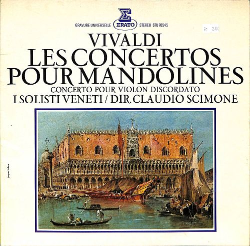 Les Concertos Pour Mandolines  [Vinyl]