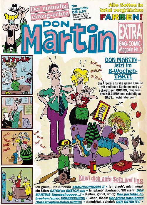 Don Martin - Extra Gag-Comic-Magazin Nr. 8