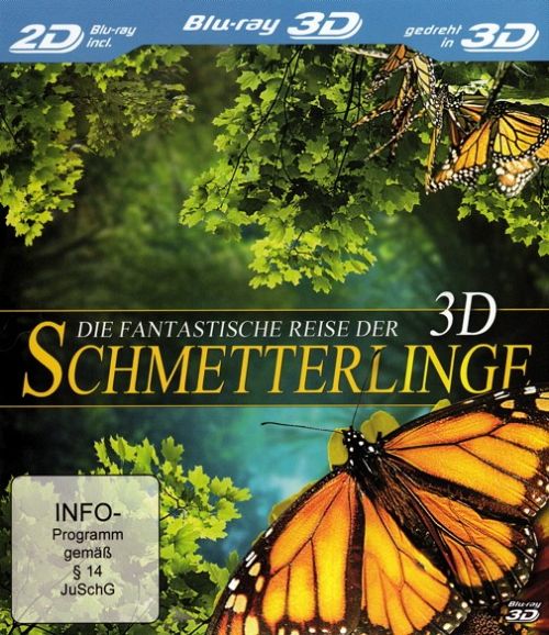 Die fantastische Reise der Schmetterlinge [Blu-ray 3D]