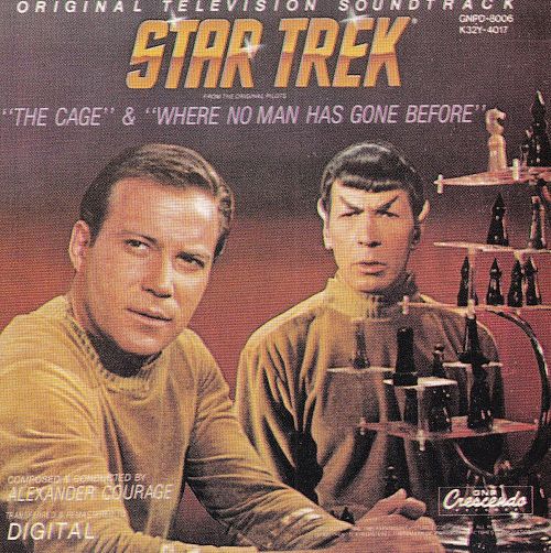 Star Trek - The Cage & Where No Man Has Gone Before [CD]