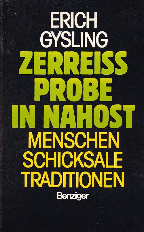 Zerreissprobe in Nahost