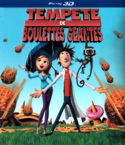 Tempête de boulettes géantes [Blu-ray 3D]