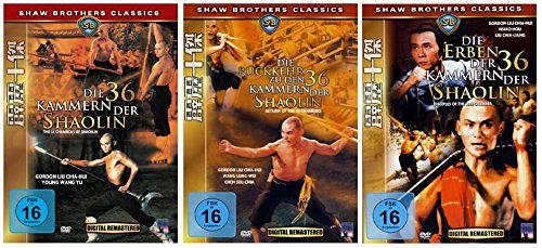 Die 36 Kammern der Shaolin - Trilogie [DVD]