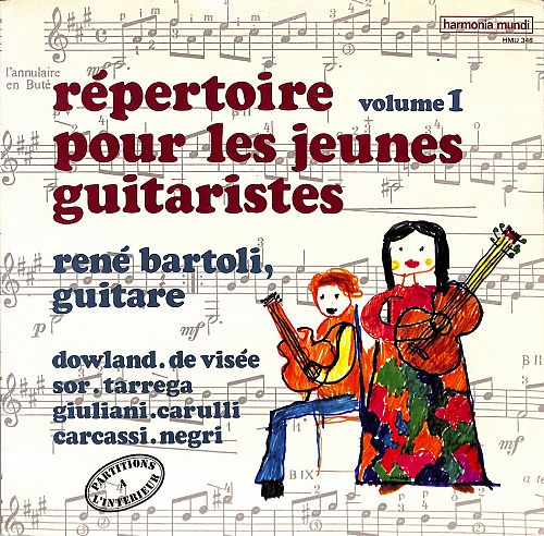 Répertoire pour le jeunes guitaristes [Vinyl]