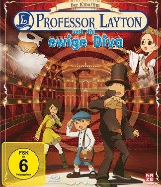 Professor Layton und die ewige Diva - Der Kinofilm [Blu-ray]