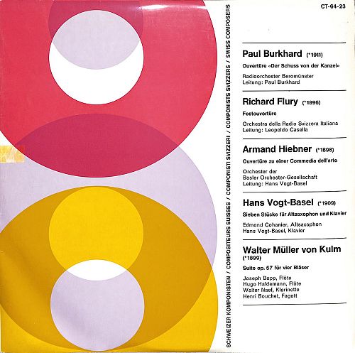 Schweizer Komponisten [Vinyl]