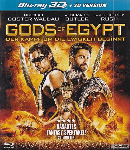 Gods of Egypt [Blu-ray 3D]