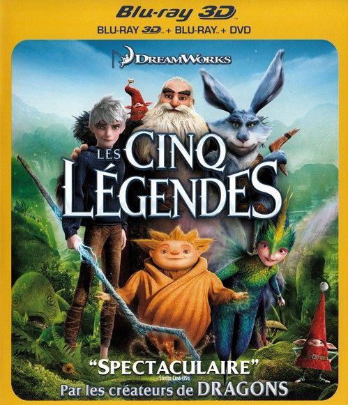 Les cinq légendes [Blu-ray 3D]