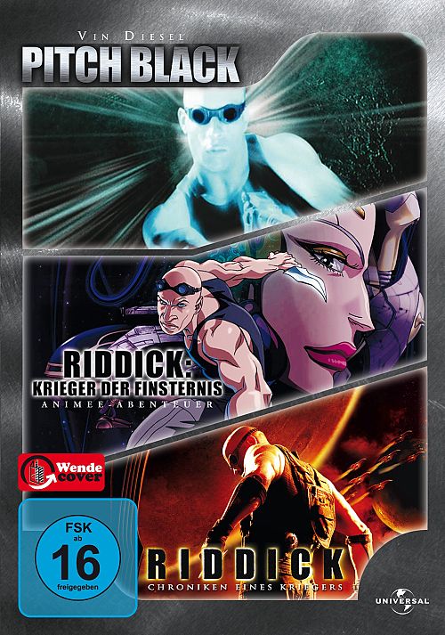 Pitch Black / Riddick - Krieger der Finsternis / Riddick - Chroniken eines Kriegers [DVD]